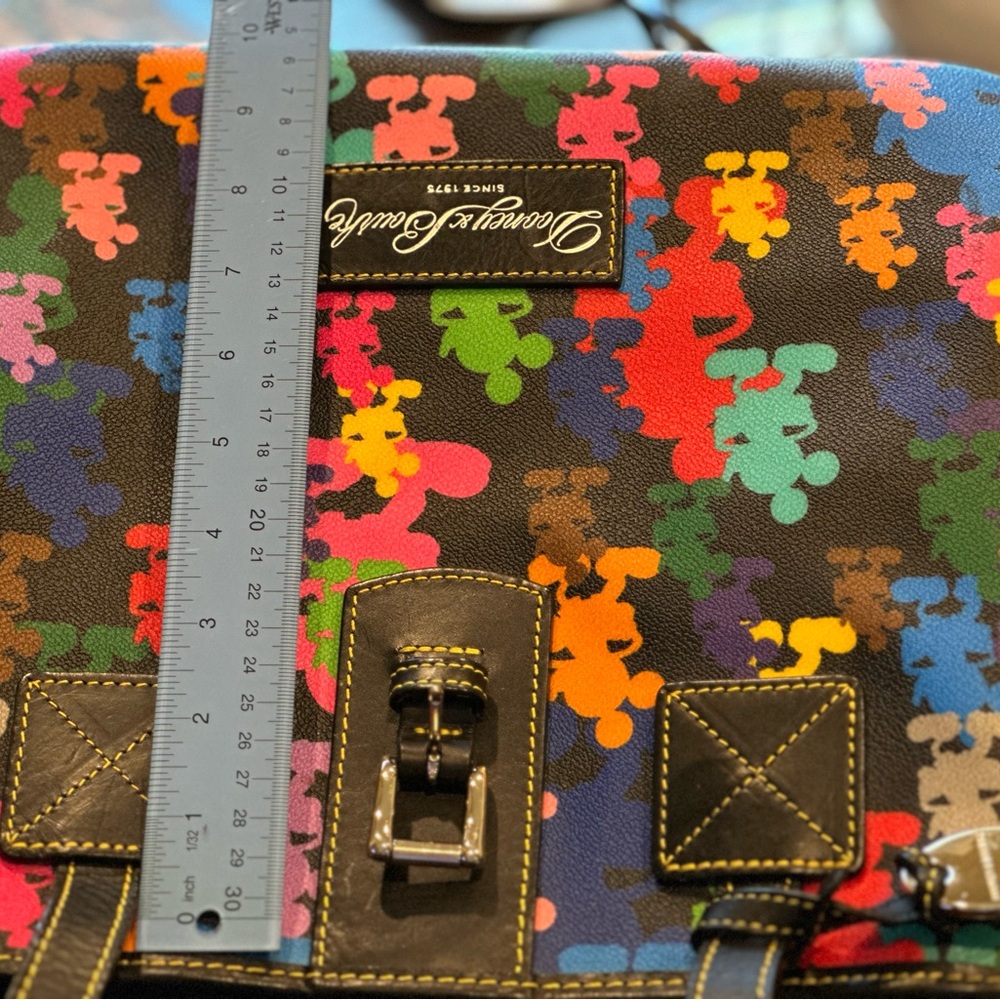 Dooney & Bourke Colorful Mickey Mouse Tote - Picture 7 of 8